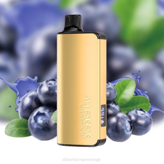 Alibar Bar Vape Review blåbärssprängning - Alibarbar Ingot 20000 engångsvape 8F2631