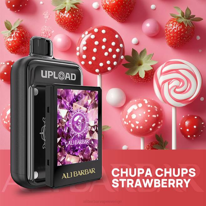 Alibarbar Puffs chupa chups jordgubb - Alibarbar ladda upp 8F26114