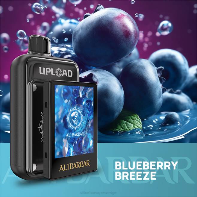 Alibarbar Vape Sverige blåbärsbris - Alibarbar ladda upp 8F26113