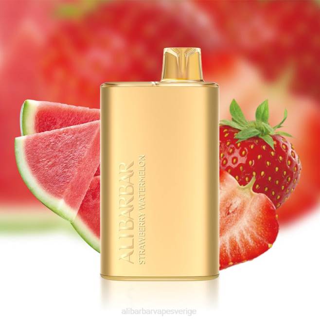 Alibar Bar Vape Review jordgubbsvattenmelon - Alibarbar Rich 8000 engångsvape 8F2613