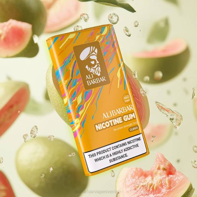 Alibar Bar Vape Review guava - Alibarbar nikotingummi 8F26100