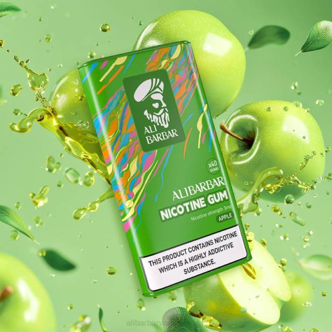 Alibarbar Vape Sverige äpple - Alibarbar nikotingummi 8F2698